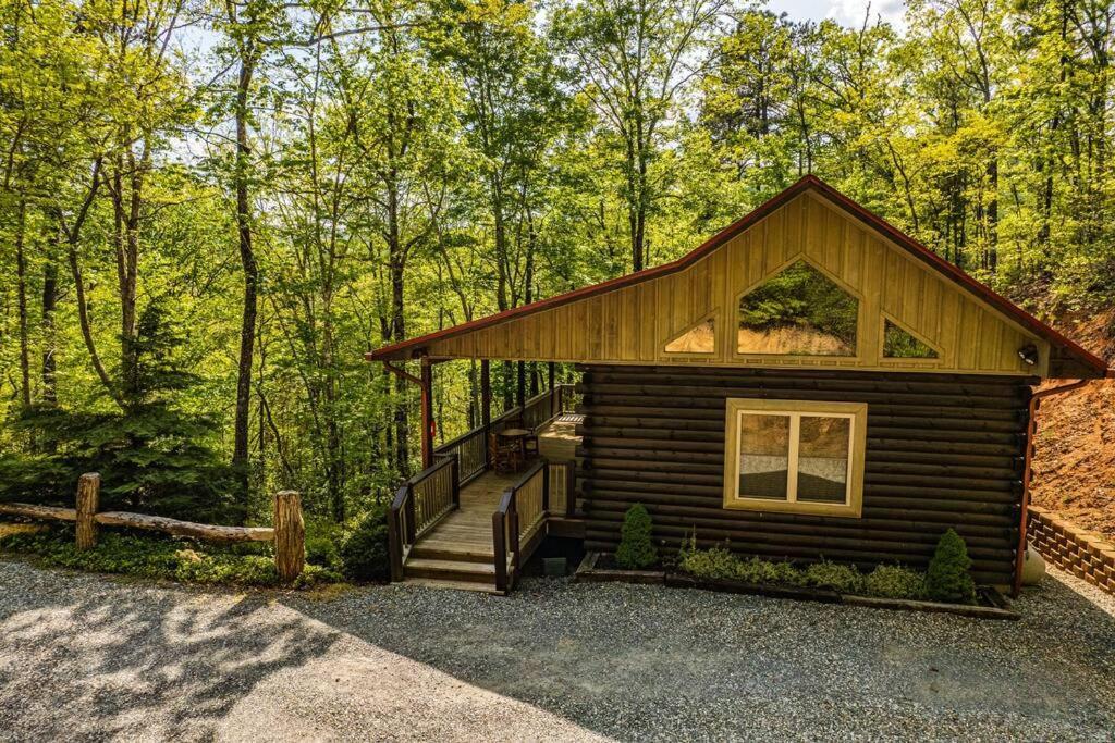 Villa Honeymoon Getaway In Woods Near Noc And Smoky Mtn Rr Bryson City Exterior foto
